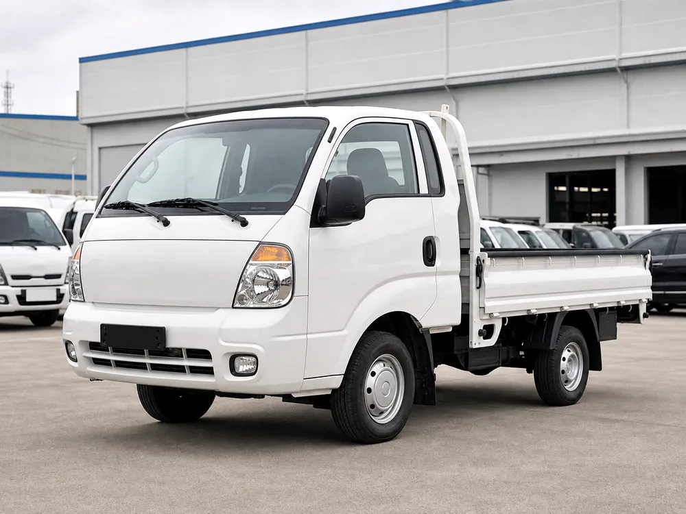 Hyundai Porter II 2.5D 2019 Silver Korean used truck for export