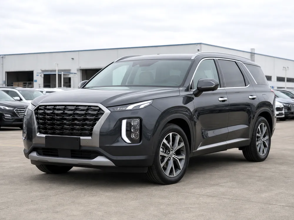 Hyundai Palisade 2.2D 2021 Phantom Black Korean used suv for export